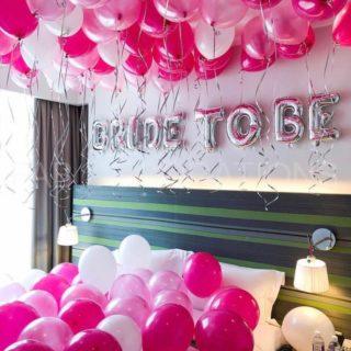 bride to be balloon decoration