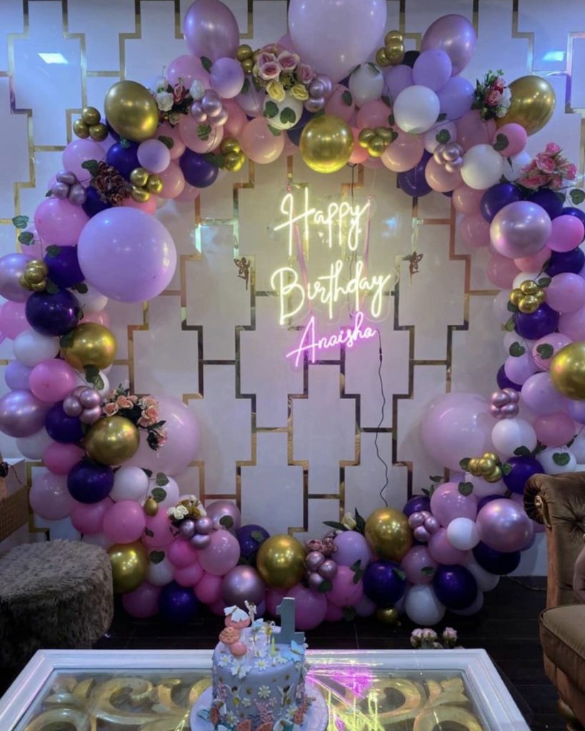 Birthday Ring Decoration With Balloons | Balloon Ring Decoration